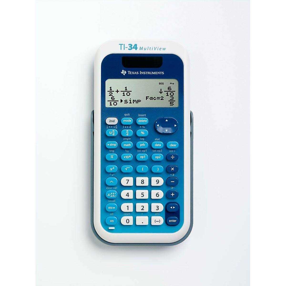 Texas Instruments MultiView TI-34 Scientific Calculator