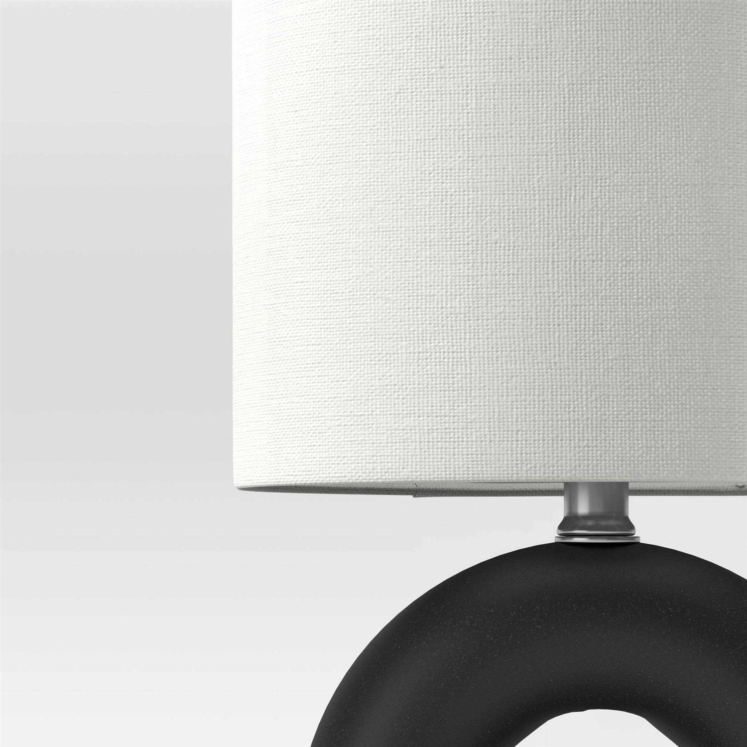 Threshold Abstract Ceramic Mini Table Lamp