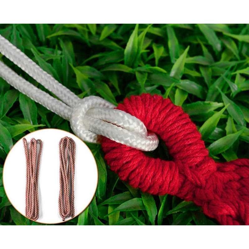 WoneNice Outdoor Double 2 Person Cotton Hammock