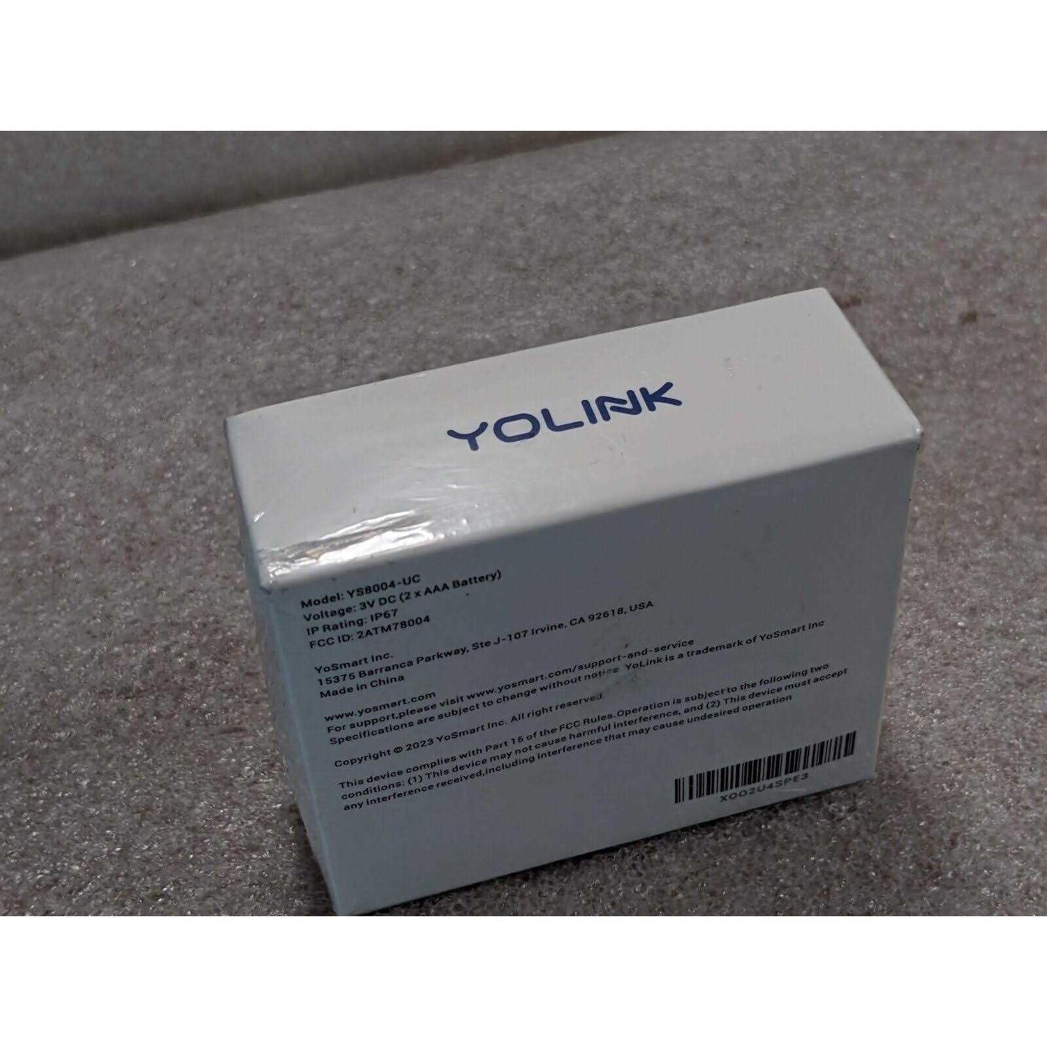 Yolink 1000 ft. Smart Outdoor Temperature Sensor with Probe, Long Range, High and Low Alarm