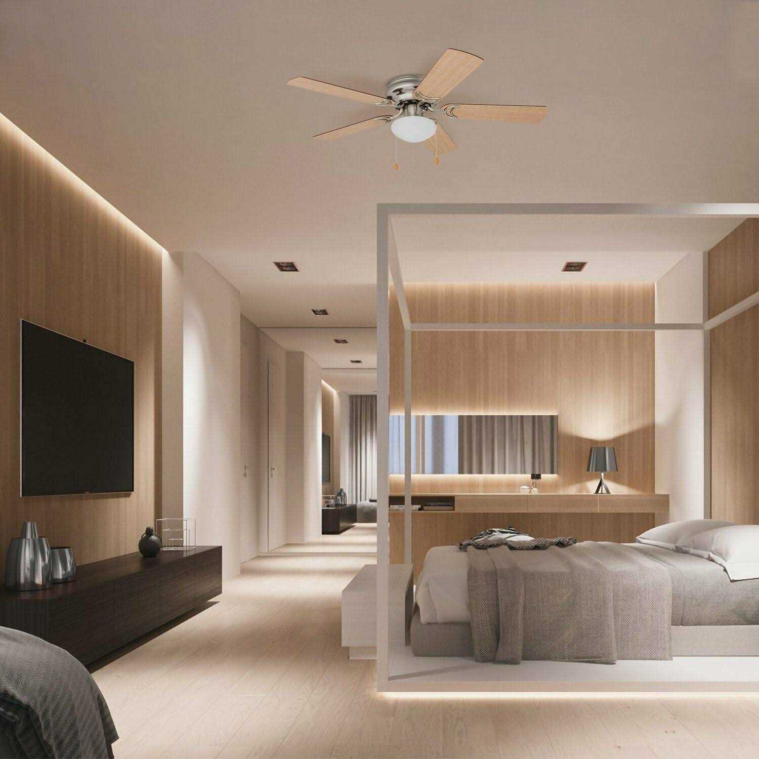 42×22 Prominence Home Alvina Led Hugger Ceiling Fan
