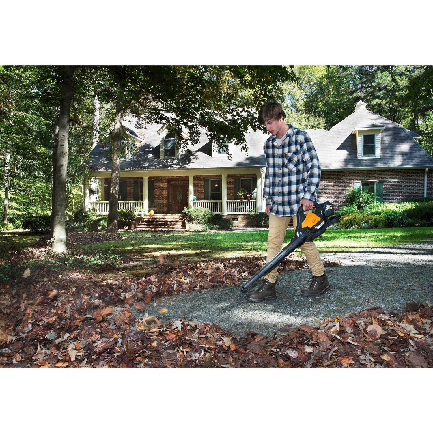 Worx 40V 4.0Ah Cordless Leaf Blower/Vac/Mulcher