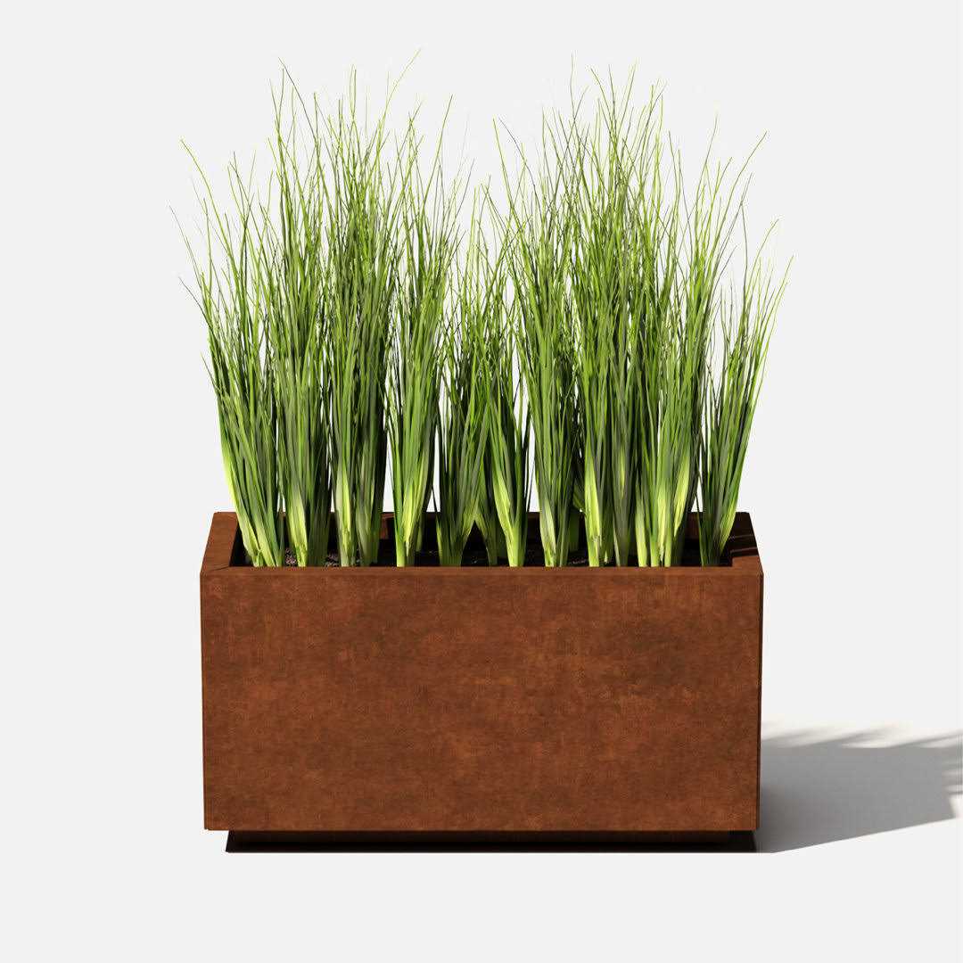 Veradek Corten Steel Long Box Planter