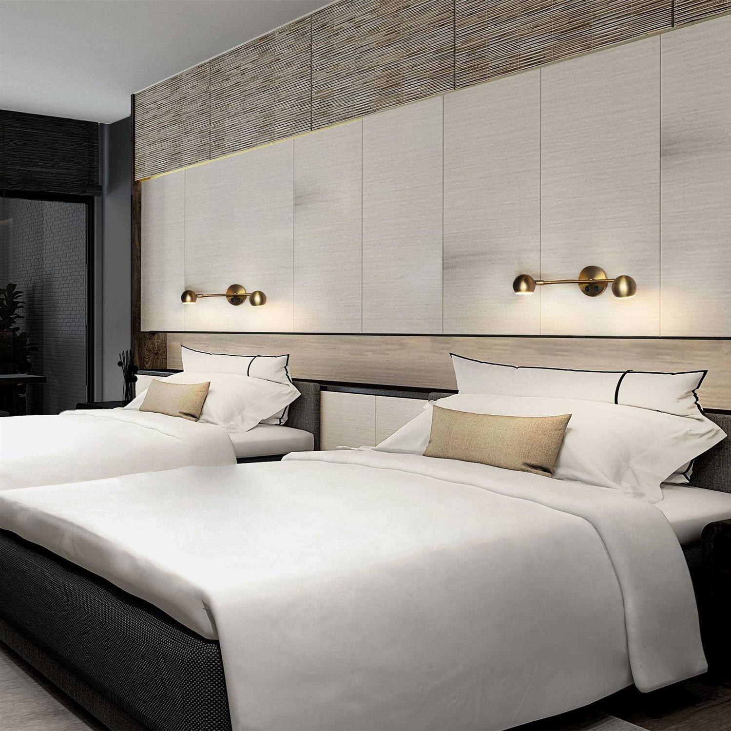 W.A.C. Lighting Duplex LED Bed Task Light BL-67320