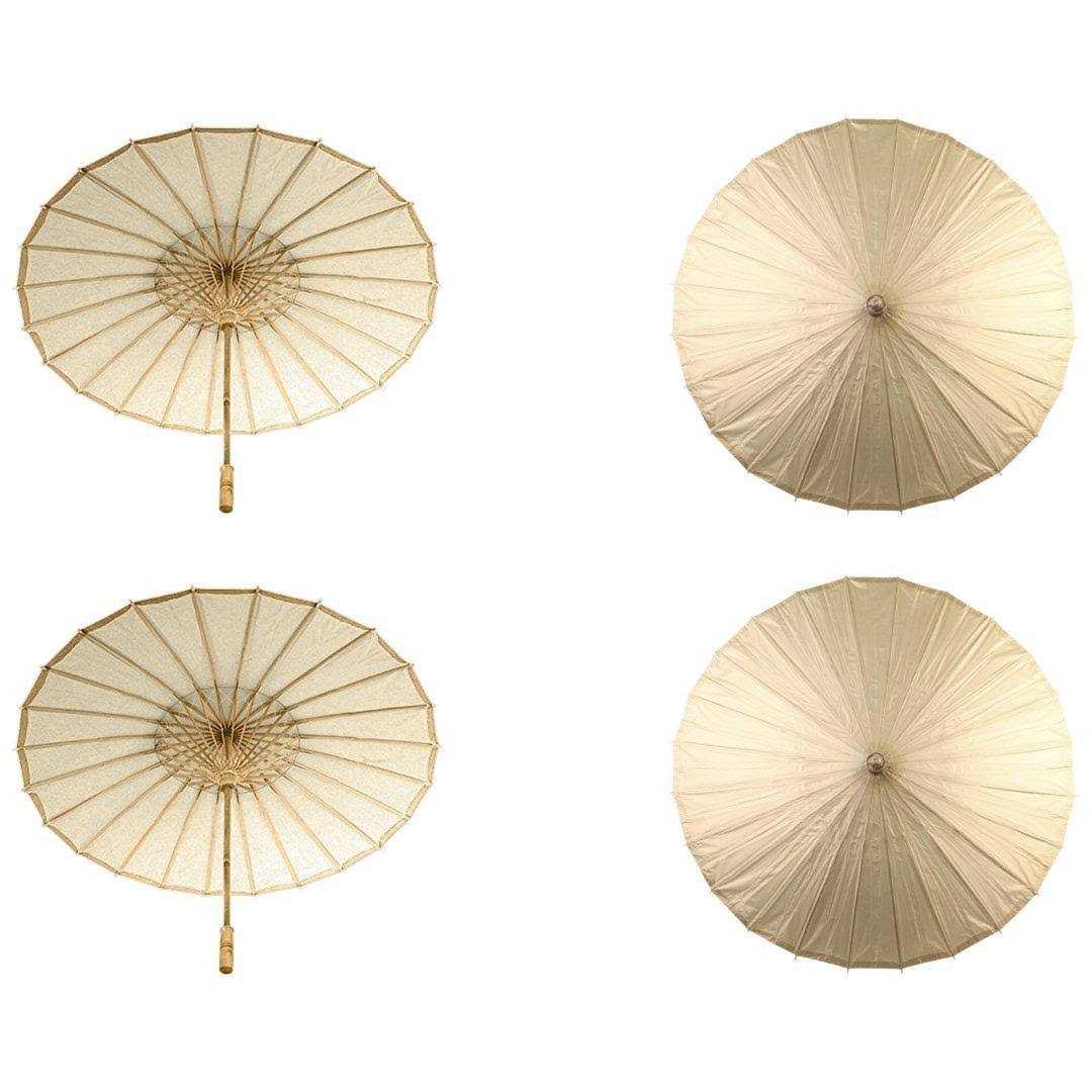 Koyal Wholesale 32-Inch Paper Parasol 4-Pack Umbrella for Wedding