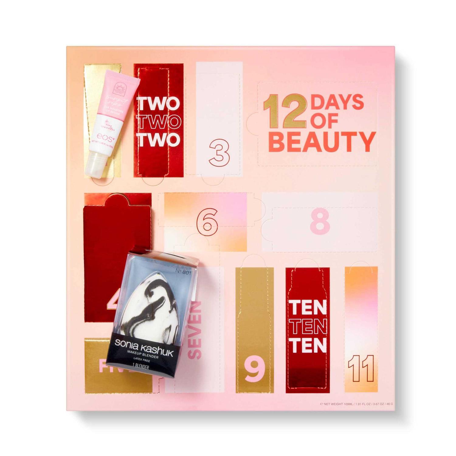 12 Days of Beauty Cosmetic Gift Set