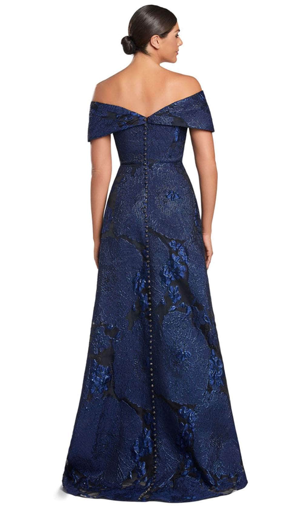 Embellished A-Line Evening Gown