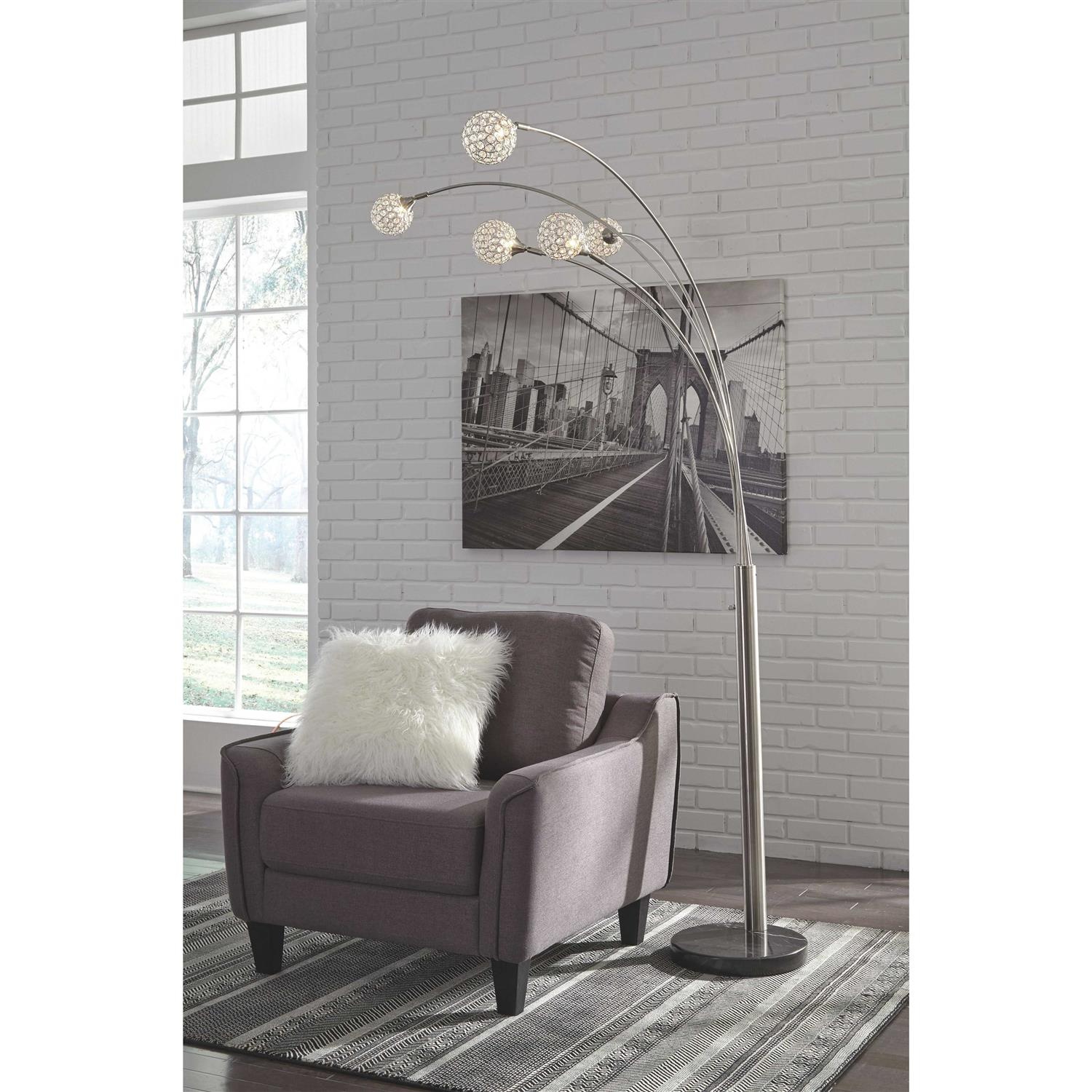 Ashley Winter Metal Arc Lamp