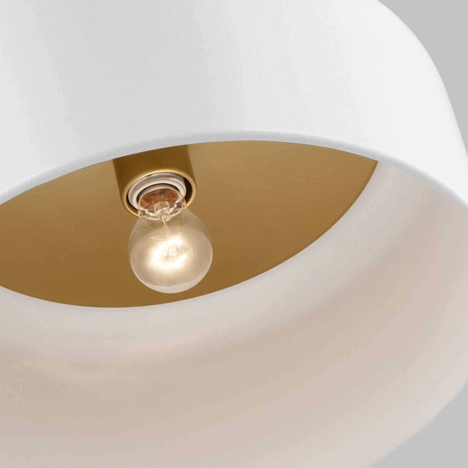 Visual Comfort Studio Malone One Light Flush Mount