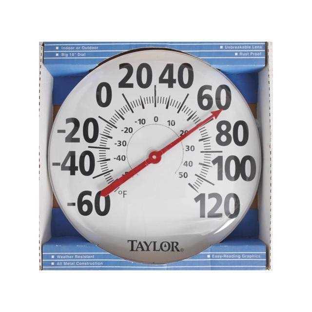 18 Metal Thermometer Taylor