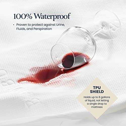 100% Waterproof Mattress Protector Queen