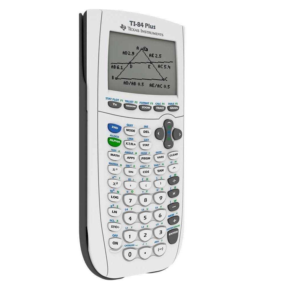 TI-84 Plus Calculator Texas Instruments Graphing
