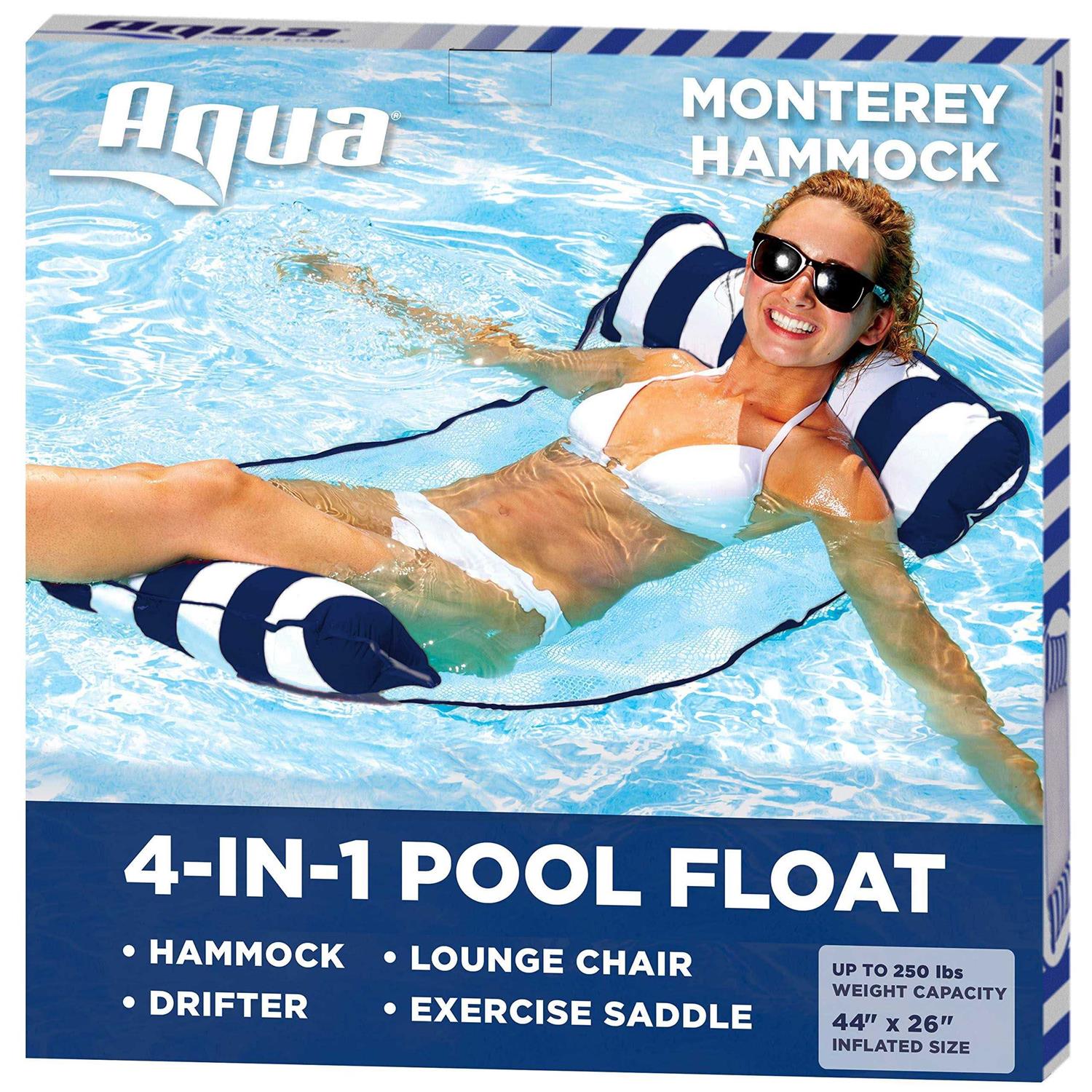 Aqua 4-in-1 Monterey Hammock Pool Float