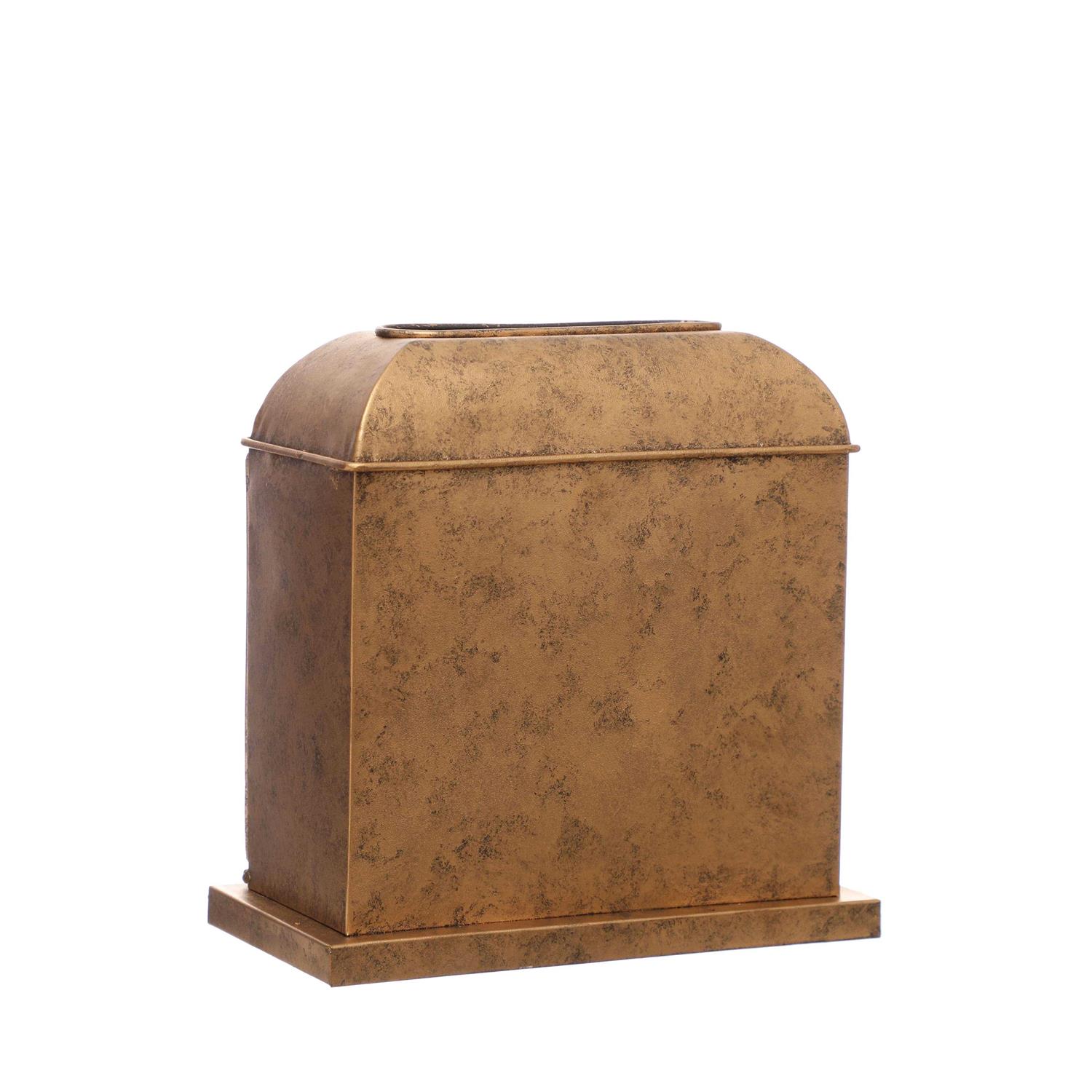 9 Gold Metal Letters to Santa Mailbox by Ashland