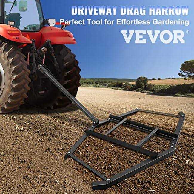 VEVOR Driveway Drag Width Tow Behind Drag Harrow Length