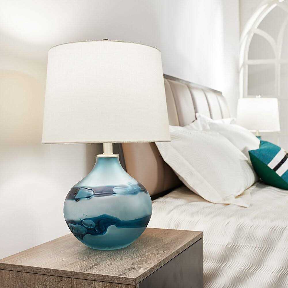 Akash 22 Table Lamp Set Rosecliff Heights Base