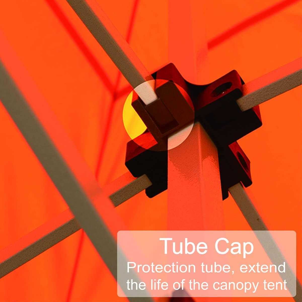 UNIQUECANOPY 10’x10′ Ez Pop Up Canopy Tent Commercial Instant Shelter with Heavy Duty Roller Bag