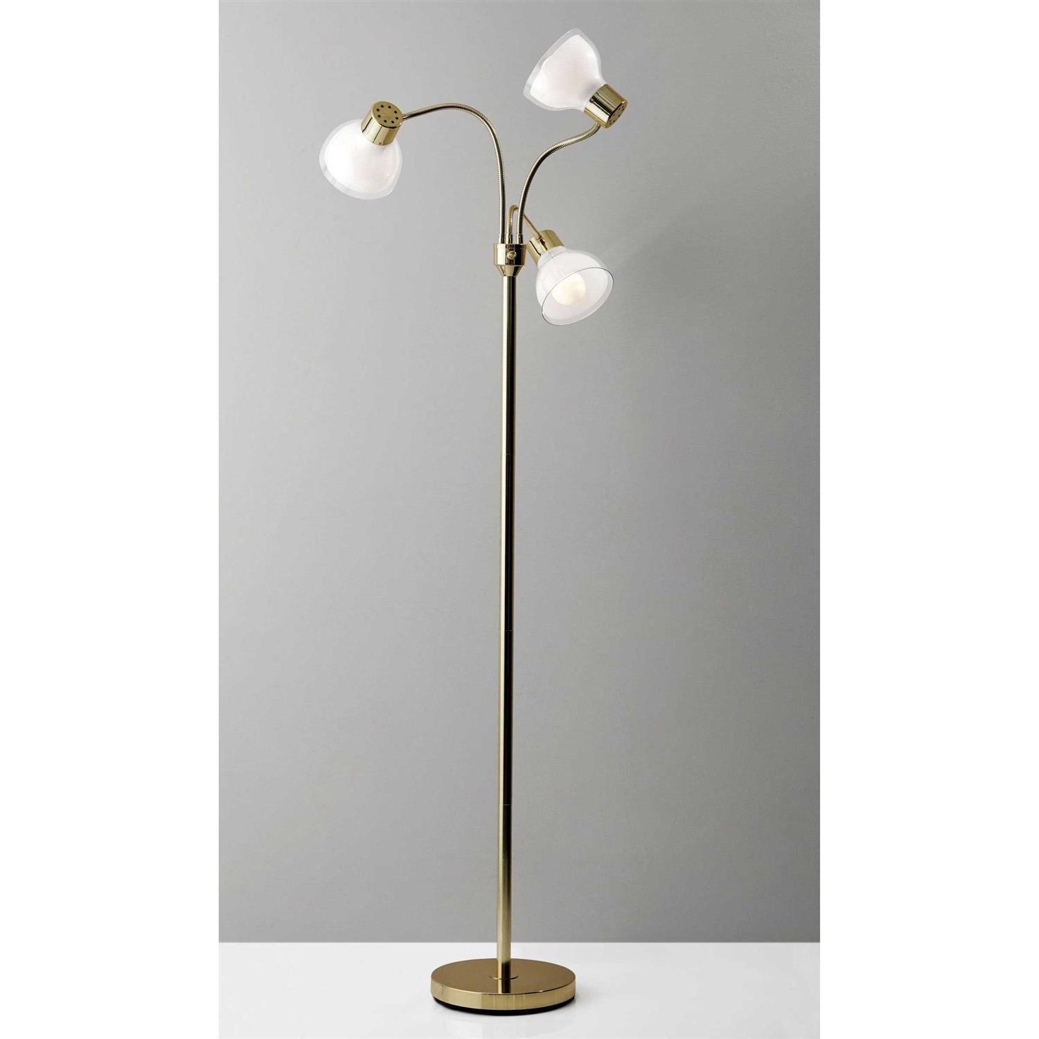Adesso Presley 3 Arm Floor Lamp