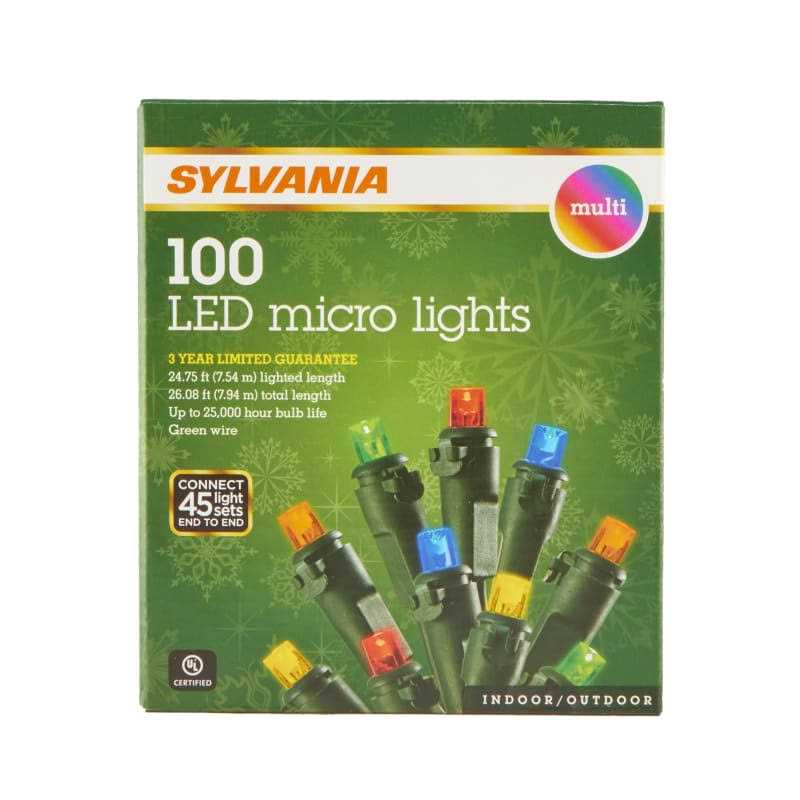 Sylvania 100 Ct LED Micro Lights