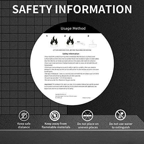 4 Pack Tabletop Portable Campfire Mini Fire Pit for S’Mores Maker, Portable Bonfire Birthday Christmas Set, Great for Picnics Party and Home Indoor