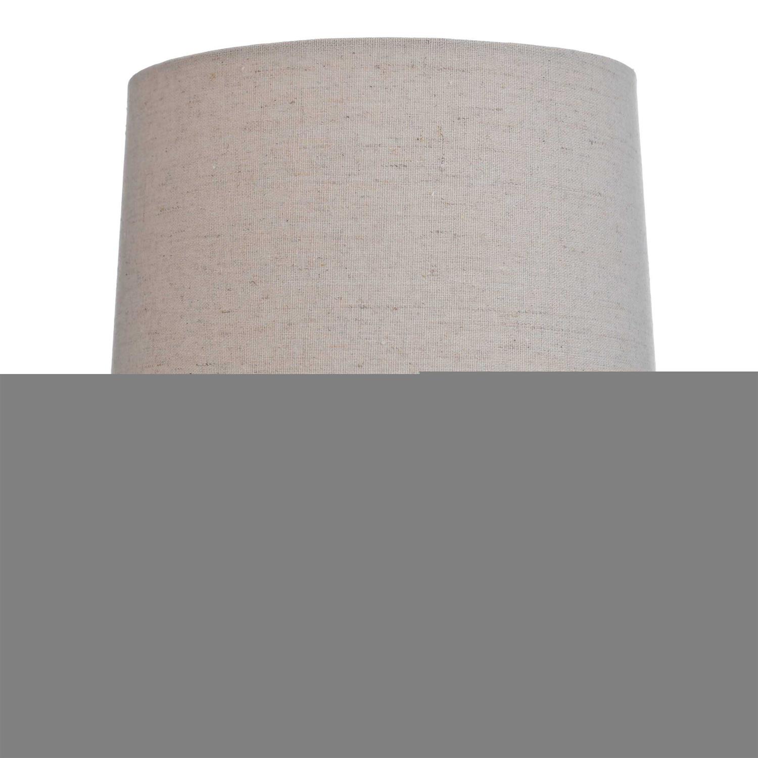 Stylecraft Faux Wood Table Lamp White L13225BDS
