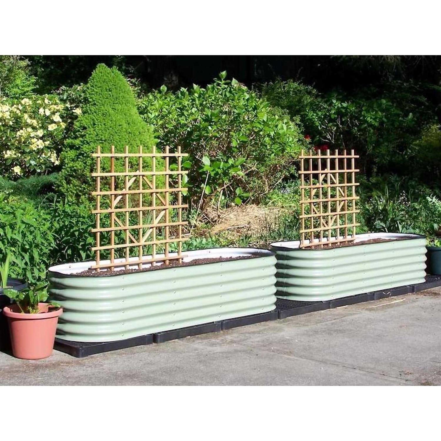 Vego Garden 17 Tall 6 In 1 Modular Metal Raised Garden Bed Kit