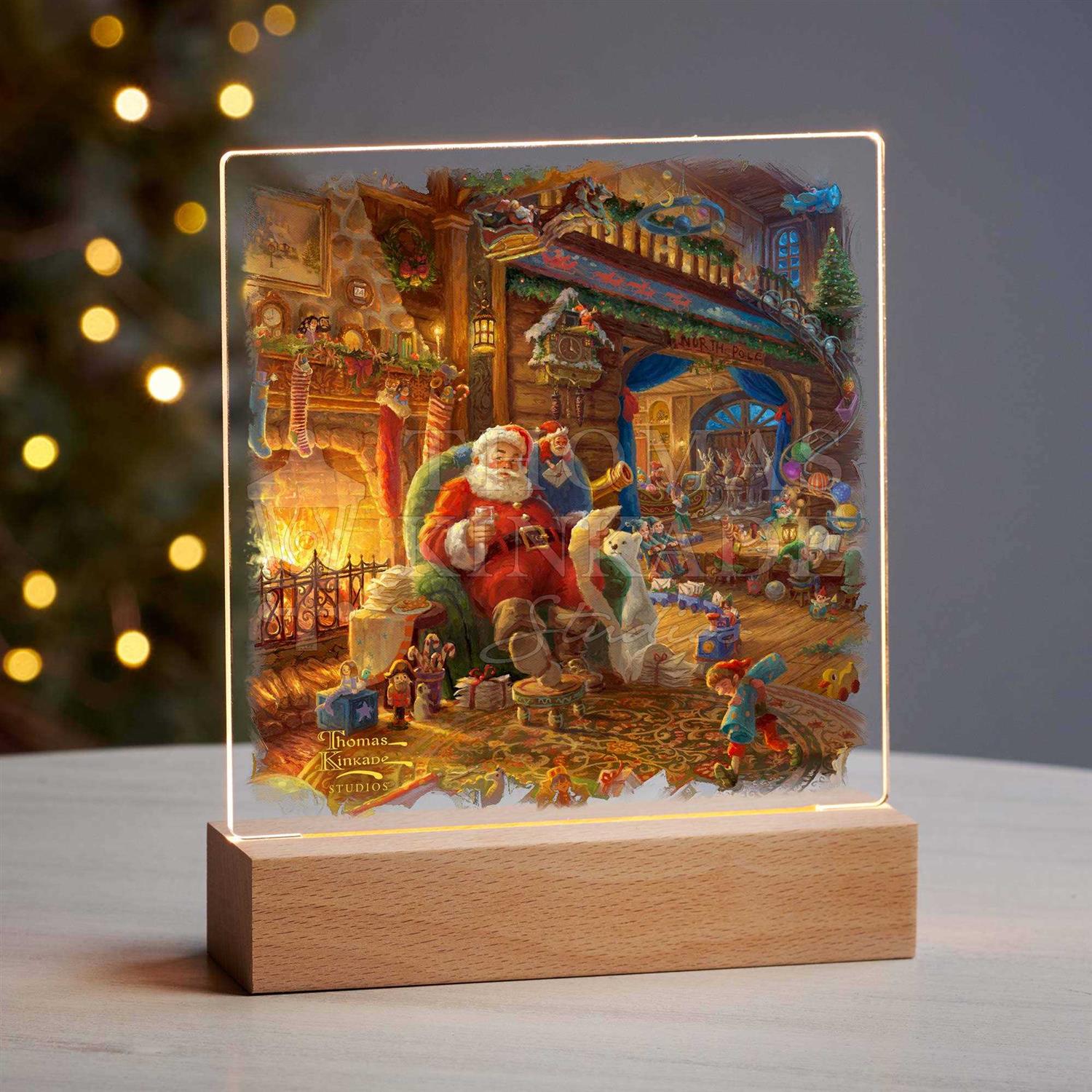 Thomas Kinkade Studios Santa’s Workshop