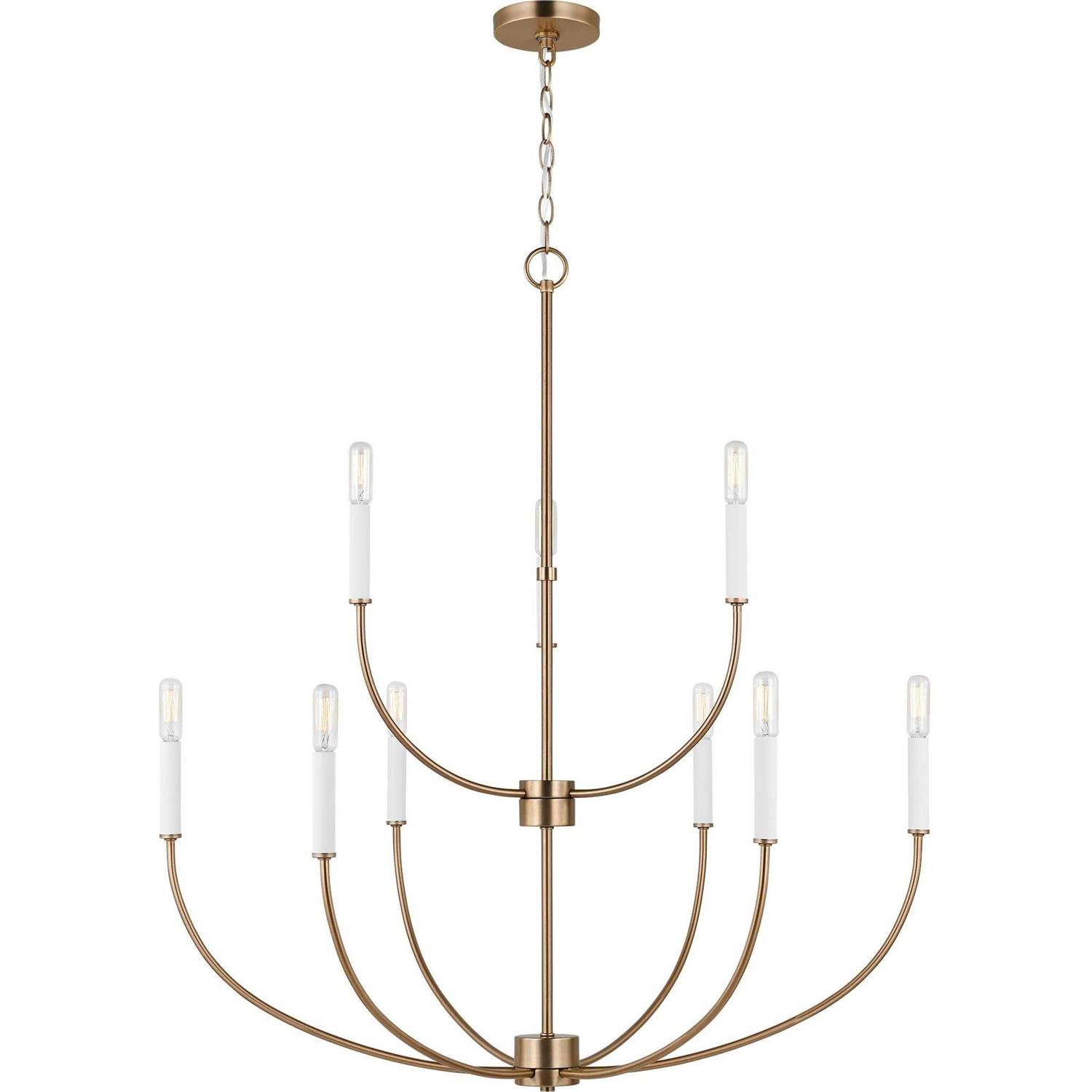 Visual Comfort Studio Greenwich Nine Light Chandelier 3167109