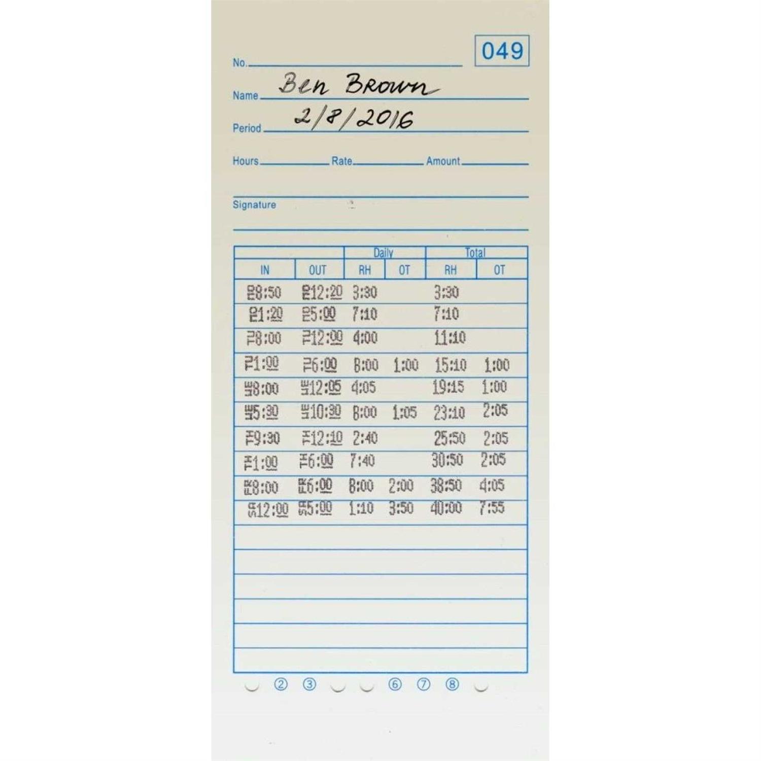 Calculating Time Clock AT-4500