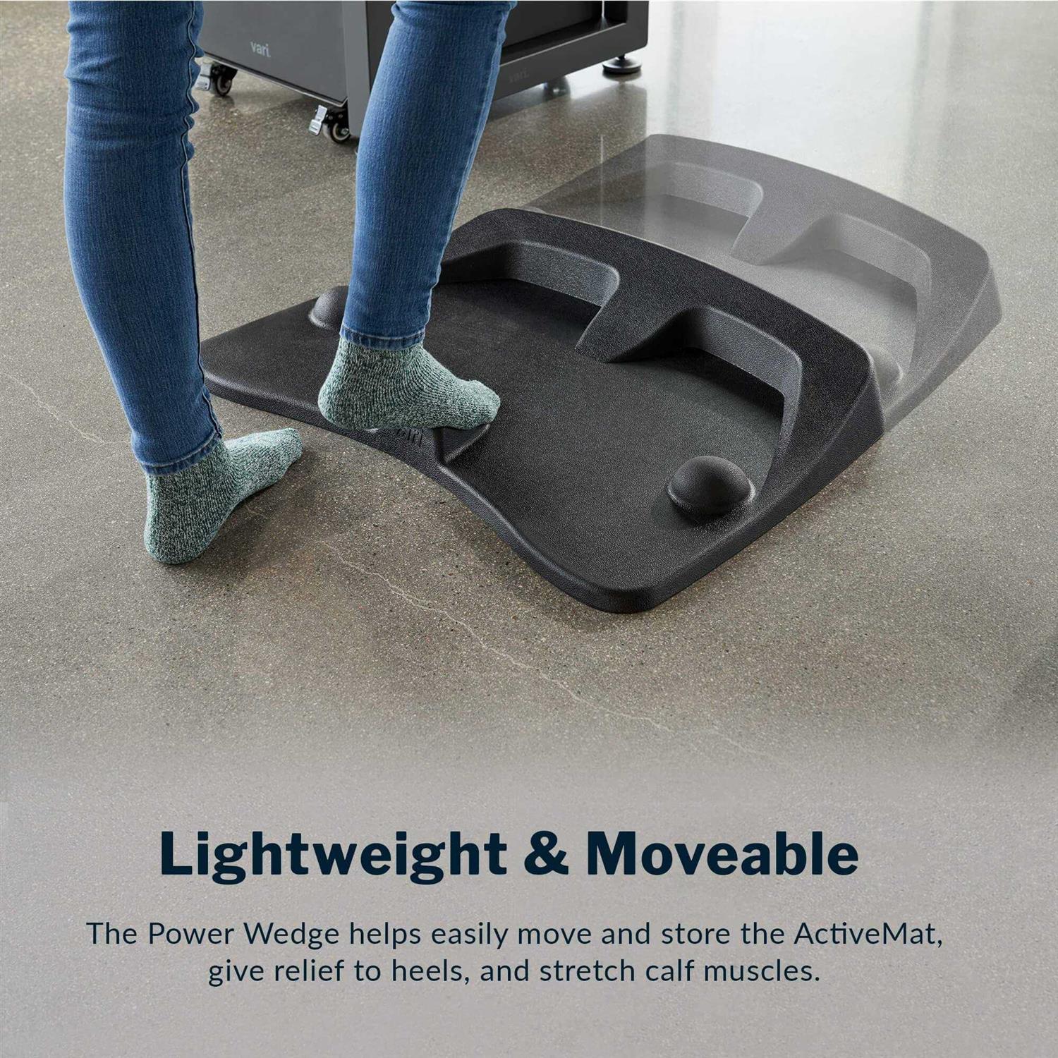 Vari ActiveMat Black Anti-Fatigue Mat for Standing Desk for Home & Office