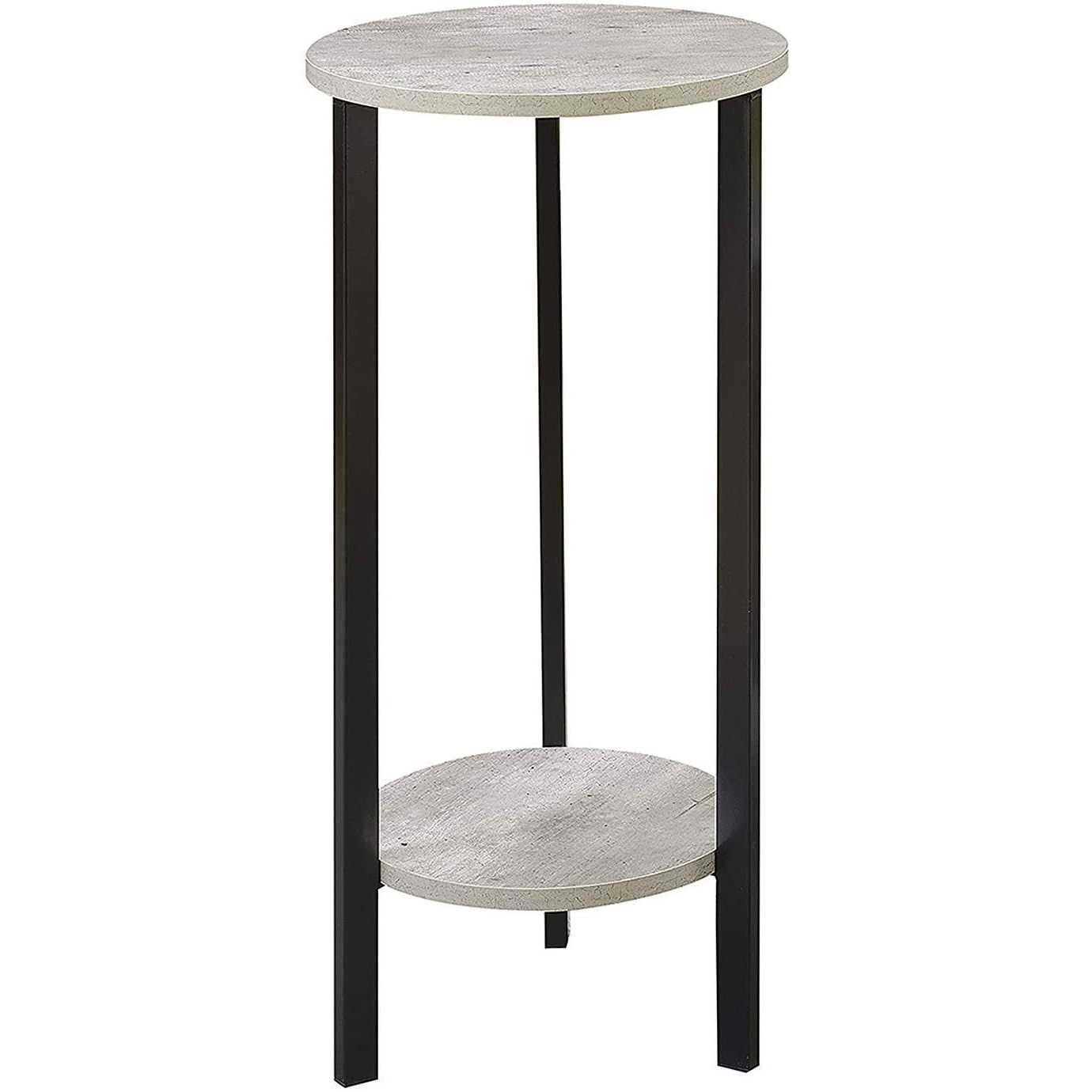 Convenience Concepts Graystone 2 Tier Plant Stand