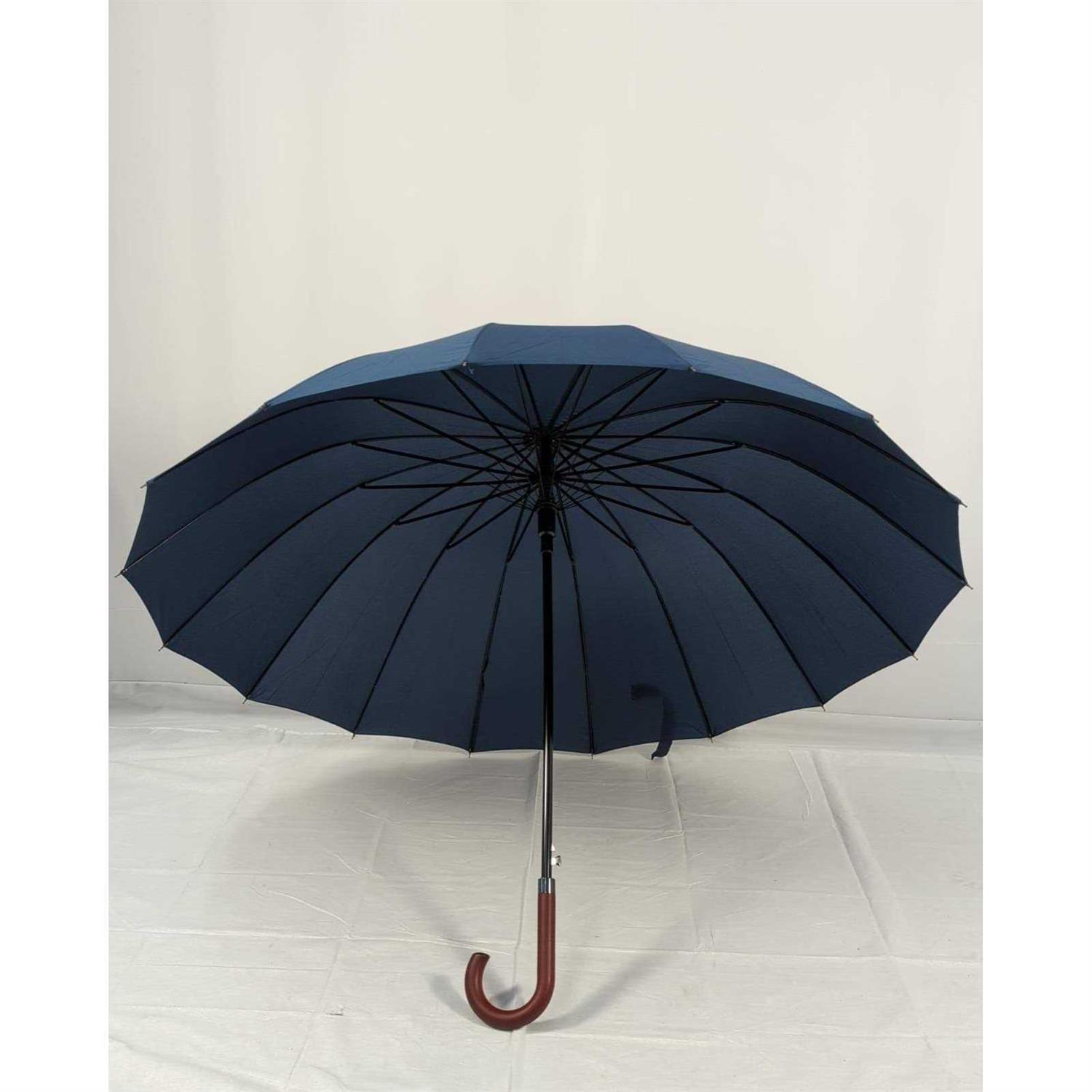 Royal Walk Windproof Large Umbrella for Rain 54 Inch Automatic Open for 2 Persons Wind Resistant Big Golf Umbrellas for Adult Men Women Classic