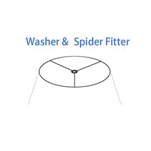 Urbanest Softback Bell Lampshade Faux Leather Bottom Diameter