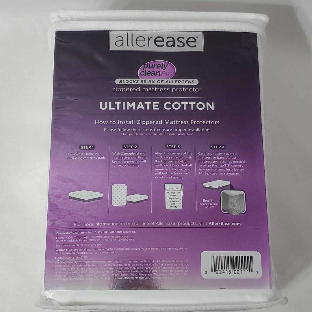Allerease Ultimate Cotton Mattress Protector