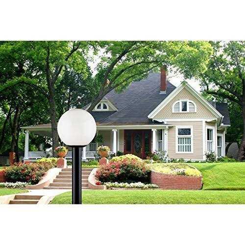 Westinghouse 6686100 Polycarbonate One Light Post Top Outdoor Lantern