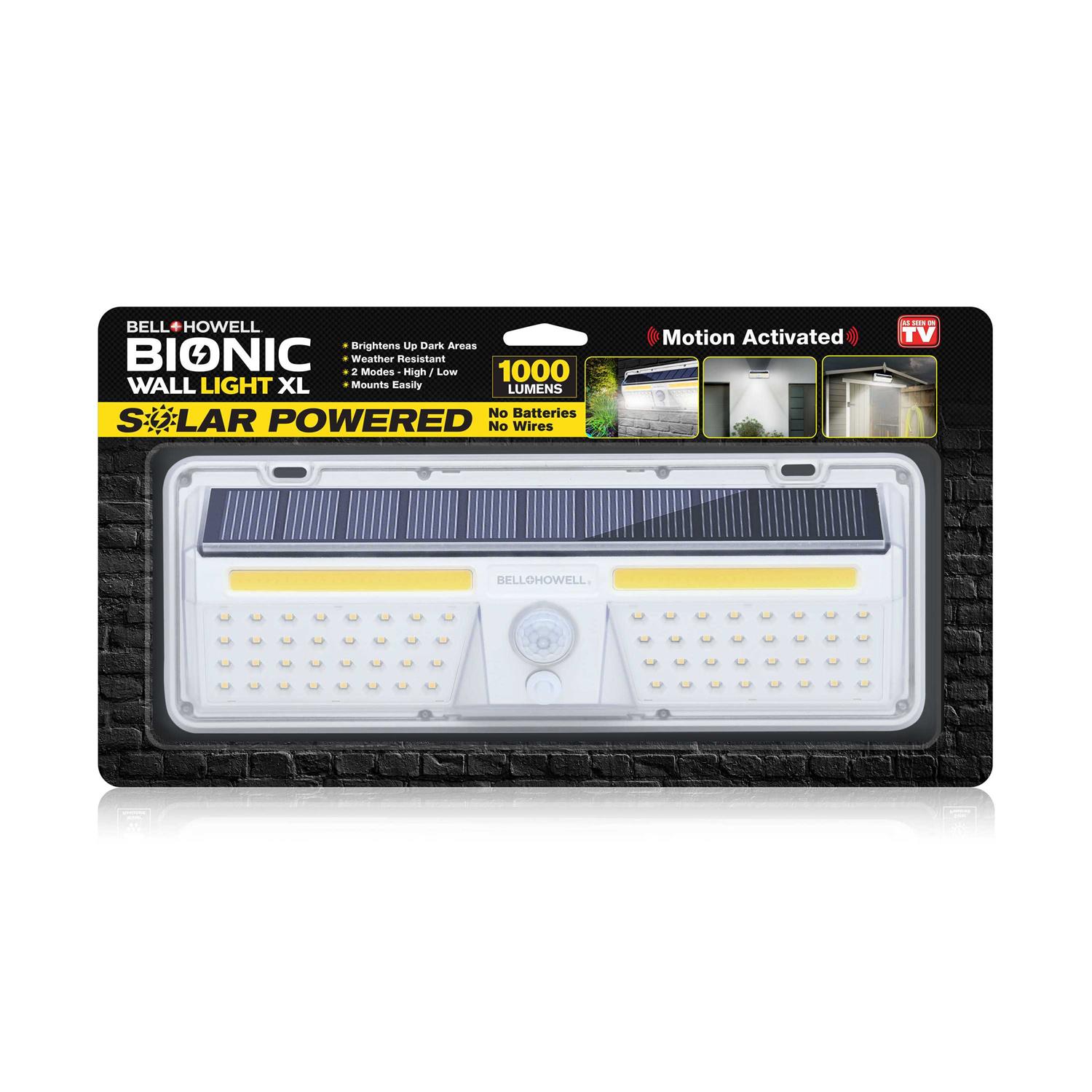 Bell + Howell Bionic Wall Light XL Solar Powered