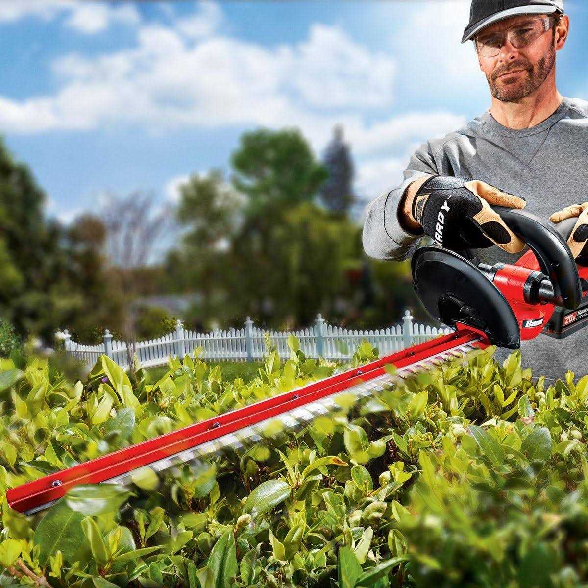 Bauer 20V Cordless Hedge Trimmer – Tool Only