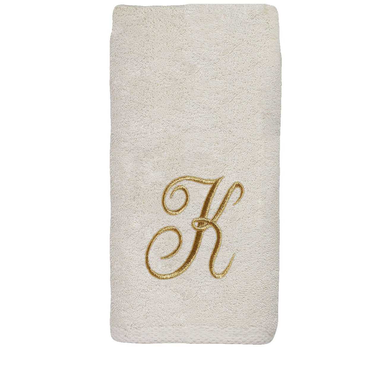 Avanti Cotton Monogram Initial Script Towel