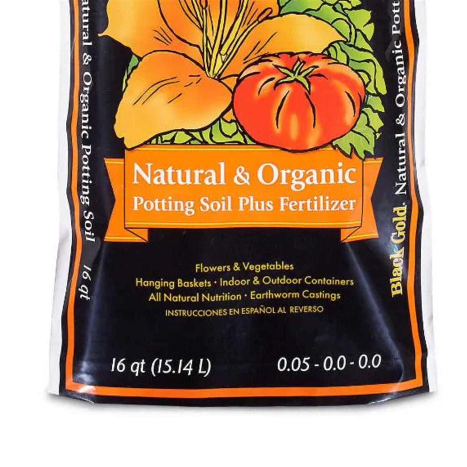 Black Gold Natural & Organic Potting Soil