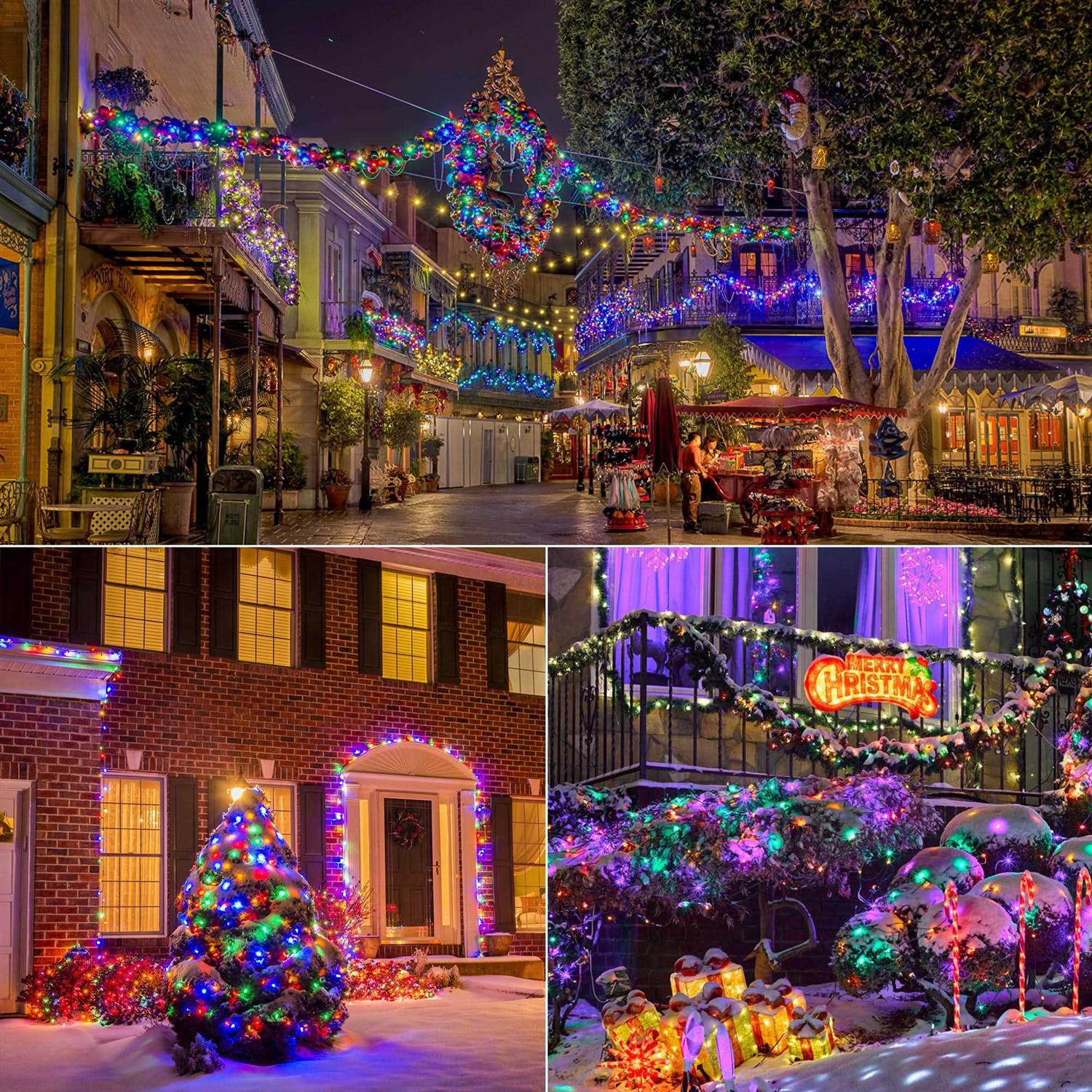 Toodour Christmas Lights Incandescent Christmas String Lights