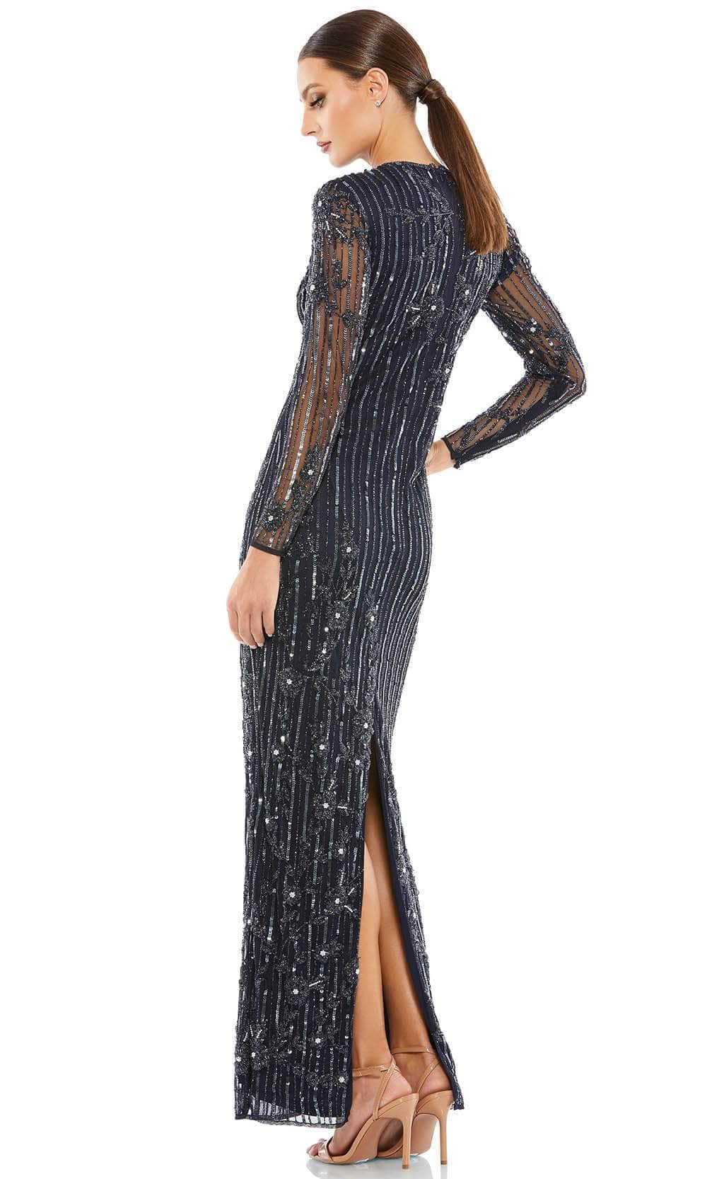 Long Sleeve Evening Dress