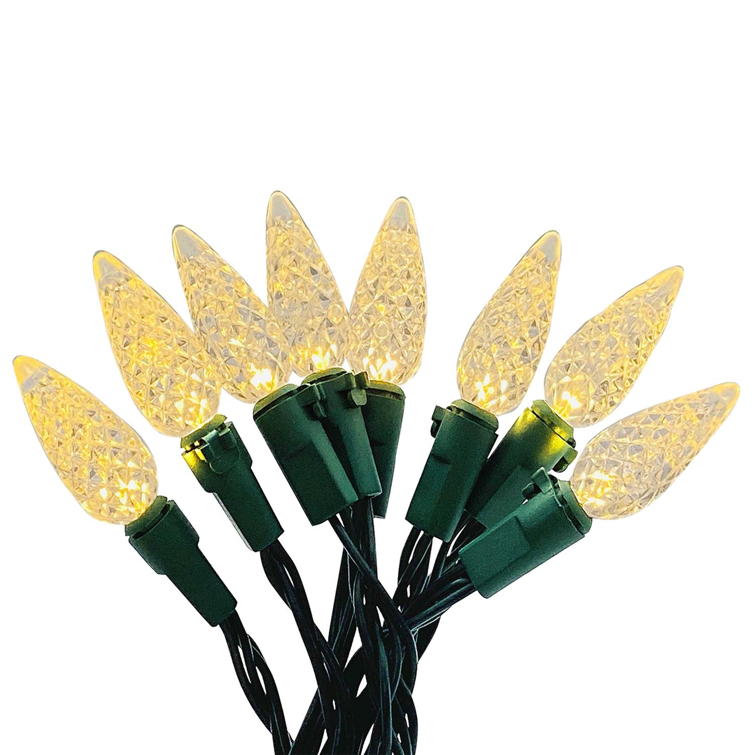 Ashland 20ct. Warm White Vintage LED C3 Bulb Crafting Lights