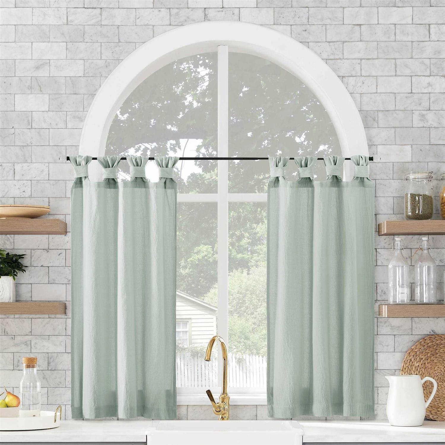 Archaeo Washed Cotton Twist Tab Curtain