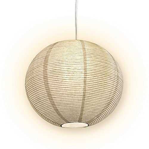 White Fine Line Premium Paper Lantern Pendant Cord Kit