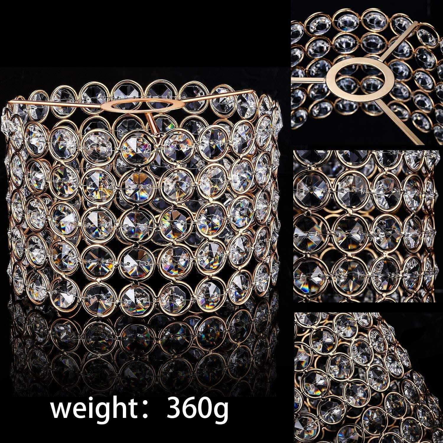 Boao Crystal Lamp Shade Ceiling Light Shade Fitting