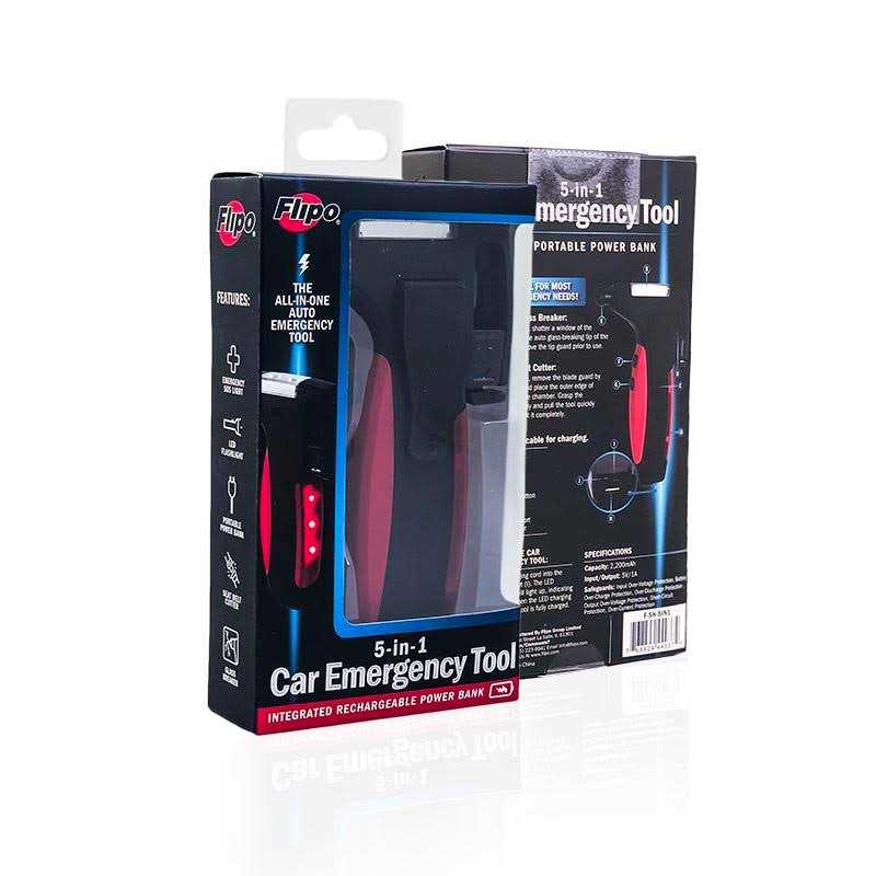 Flipo 5-in-1 Emergency Car Tool