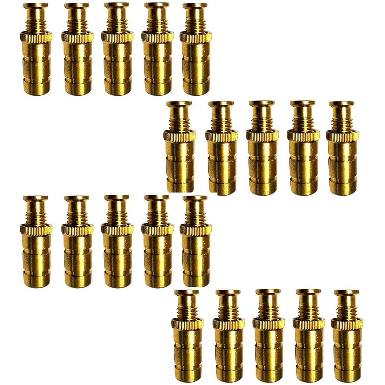 Wood Grip 20 Pack Pool Cover Anchors Concrete and Pavers Deck