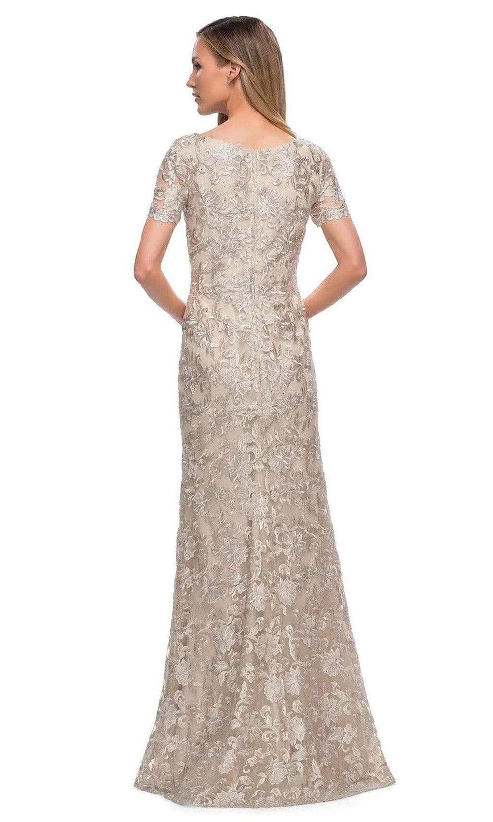 29161 Bateau Sheath Evening Mother of the Bride Dress