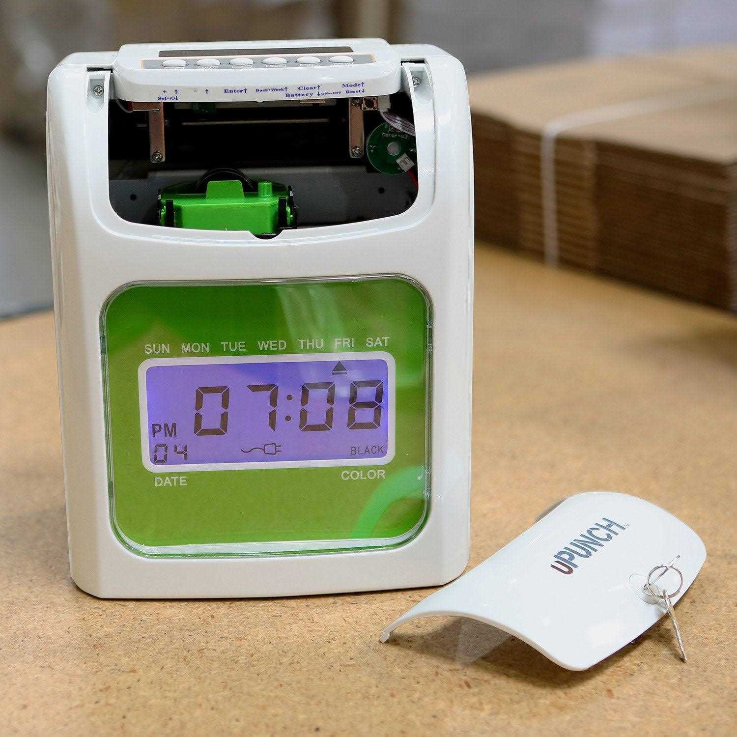 uPunch HN1500 Electronic Non-Calculating Time Clock Bundle