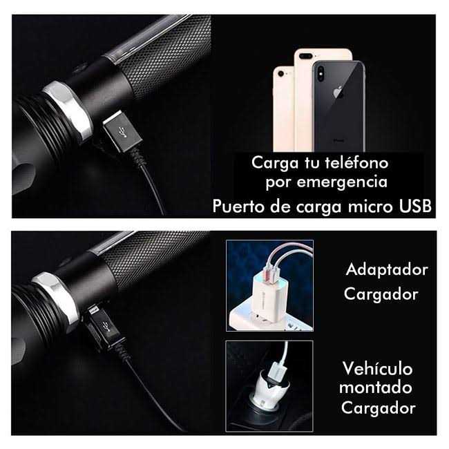 Serjur 8 in 1 Multi Function Flash Light,USB Rechargeable Solar Powered Flashlight with Glass Breaker,Seatbelt Cutter,Alarm and Phone Charger